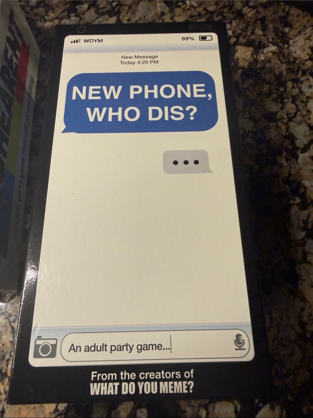 New Phone, Who Dis? Party Game -